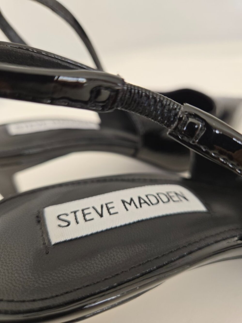 Steve Madden Alynna Slingback Pump Size 8.5M Black - Picture 10 of 12
